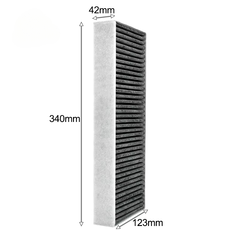 High-quality Activated Carbon Filter for Bora Pure PUAKF Cooker Hood with Efficient Odor Absorption
