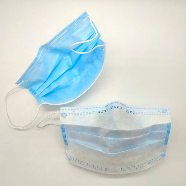 3 Layer Disposable Surgical Masks Air Pollution Protection CE FDA