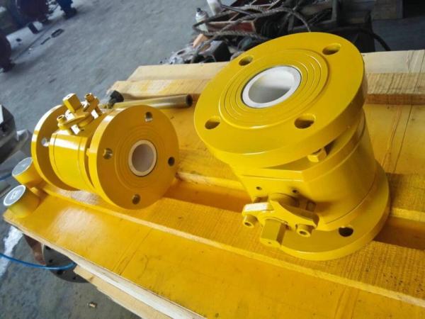 Self Relieving Seat Ceramic Floating Ball Valve For Water System DN15 ~DN1400