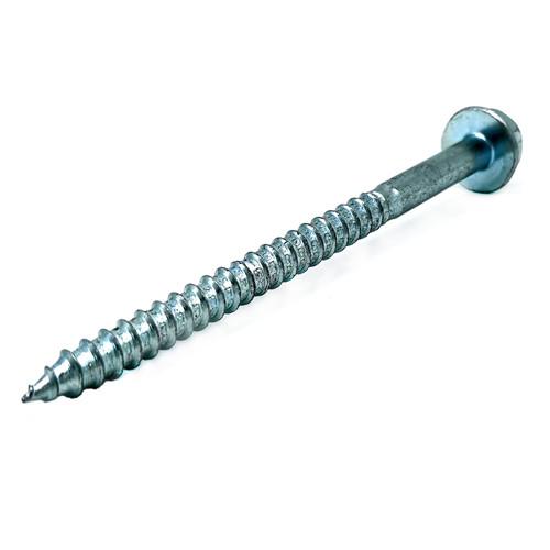 4.8 / 8.8 Grade Steel Hex Head Self Tapping Metal Screws With Flange For Wood
