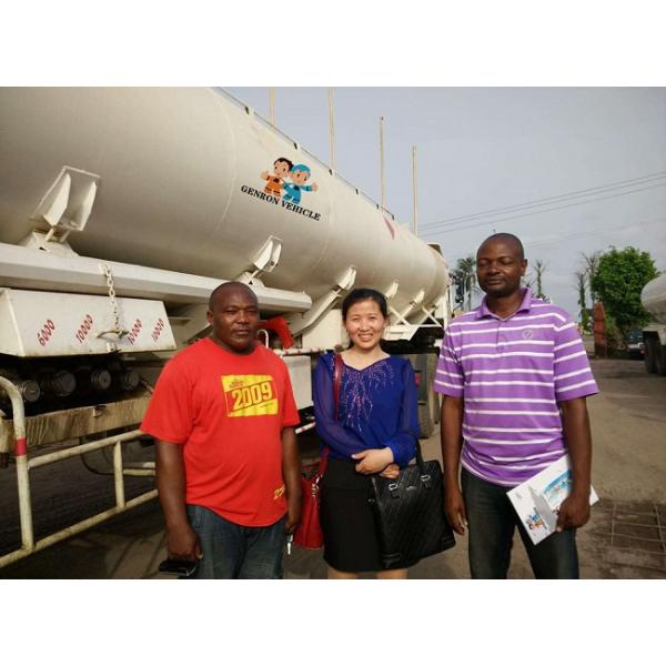 Triaxles Tanker Truck Trailer