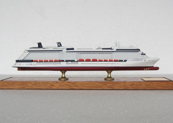 Scale 1:900 Pretty 3d Ships Models , Solstice Class Celebrity Silhouette Cruise Ship Model