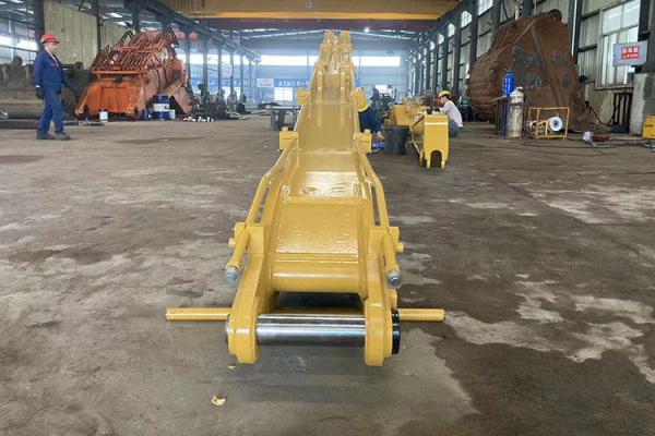 A máquina escavadora Long Arm 18 mede a máquina escavadora prática Dipper Arm Extension para KOMATSU HITACHI HYUNDAI SANY