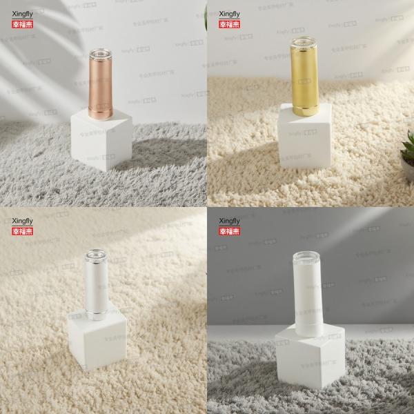 19ml Manufacturer's Gel Nail Polish Container Coated UV Gel Nail Polish Glass Bottles