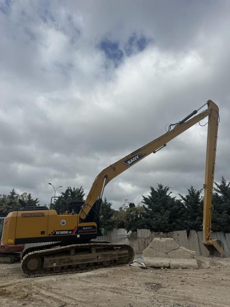 Factory OEM Extension Long Reach Boom Arm 20-50T Excavator Long Boom Caterpillar Komastu Volvo With Rock Hydraulic Break