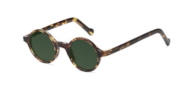 Vintage Round Sunglasses Women Polarized Lens Adjustable Acetate Retro Brand Designer Sunglasses for Women Men