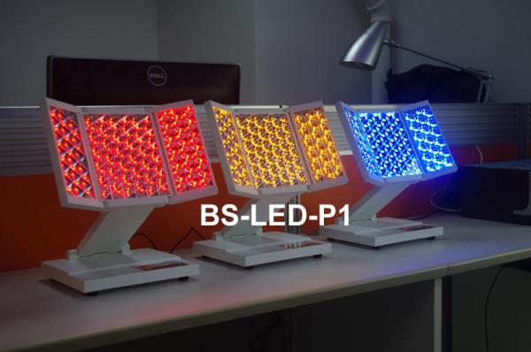 Portable LED Phototherapy Machine With Red / Blue / Yellow Light For Face Treatment