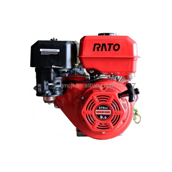 270cc Displacement Gasoline Engine Assembly Single Cylinder Horizontal Shaft Power Engine