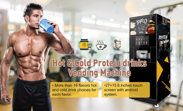 Commercial Protein Shake Coffee Vending Machine with Touch Screen