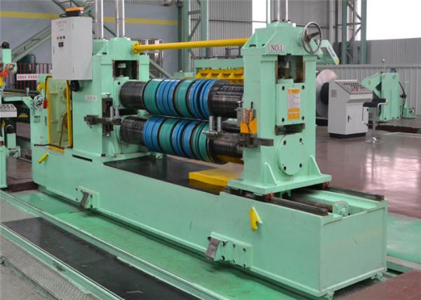 Reliable Steel Slitting Equipment , Jumbo Roll Slitting Machine Ф220mm ±0.1mm Slitting Accuracy