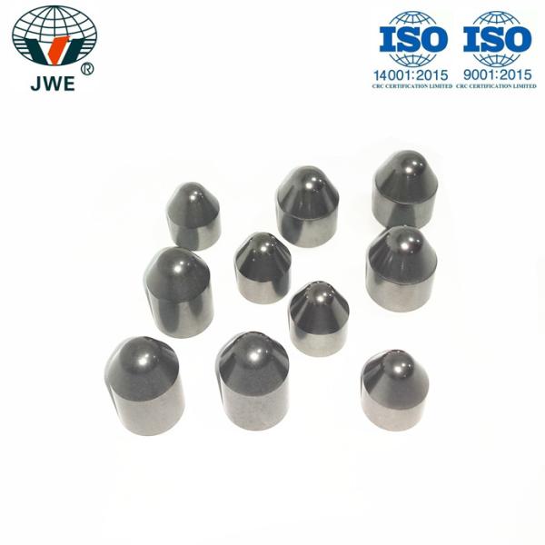 Drilling Tungsten Carbide Buttons 87.3HRA DTH Hammer Bit Tricone Bits