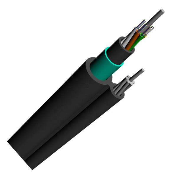Outdoor Figure 8 Double Jacket Single Armoured Fiber Optic Cable DJSA