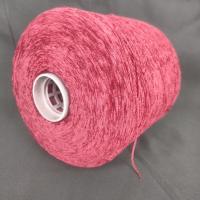 Fils de chenille fils de polyester Nm4 Nm6 Nm13 fils de fantaisie pour tricoter des pulls