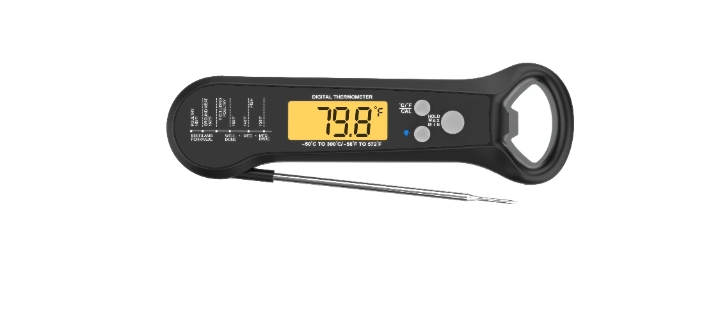 Probe Digital Folding Meat Thermometer For Household Cooking
