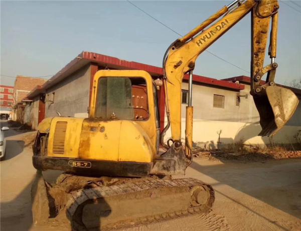 original korea hyundai excavator/secondhand original hyundai 55-7 used crawer Excavator