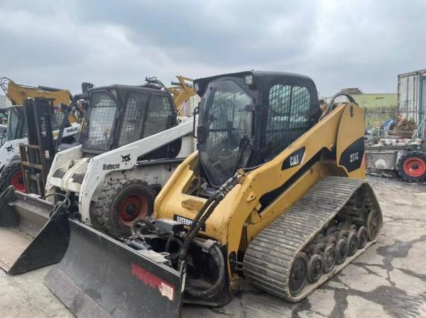 Cat 277C Used Skid Steer Loader Mini For Heavy Lifting And Material Handling