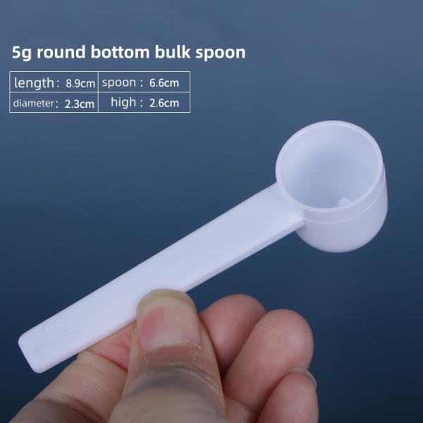 White Restaurant Takeaway Teaspoons PP Disposable Plastic Spoon with Shipping Cost
