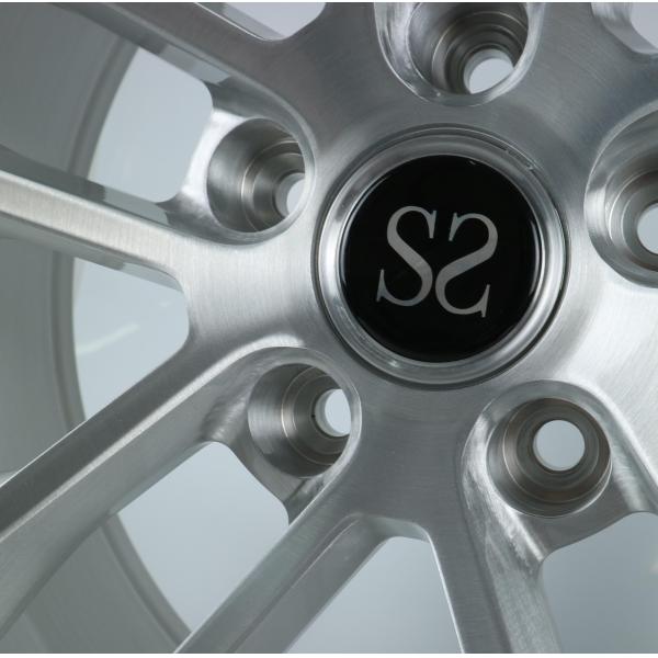 21 Inch Deep Concave Monoblock Forged BMW X5 Wheels Stain Brushed Finish