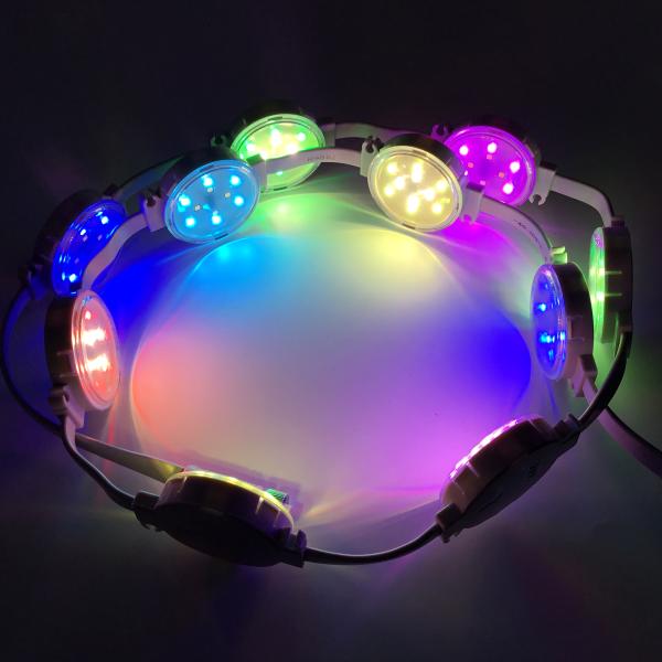 RGB многоцветные светодиодные точечные огни SMD5050 DC12V для фасада