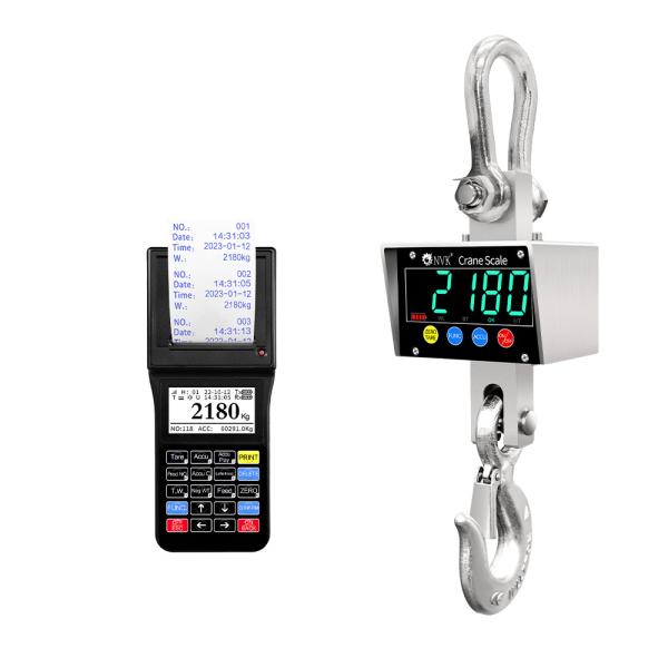 NVK OCS-B 1T-100T Digital Crane Scale Rechargeable Battery With Remote Control