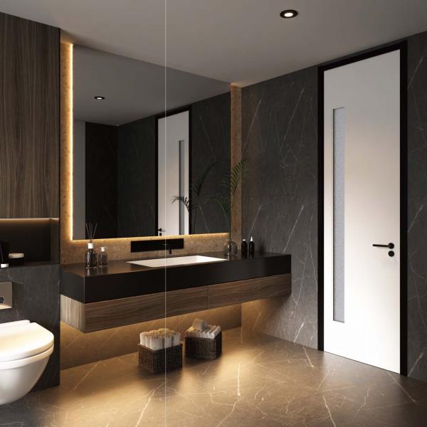 Melamine Flush Plywood Wooden Interior Doors