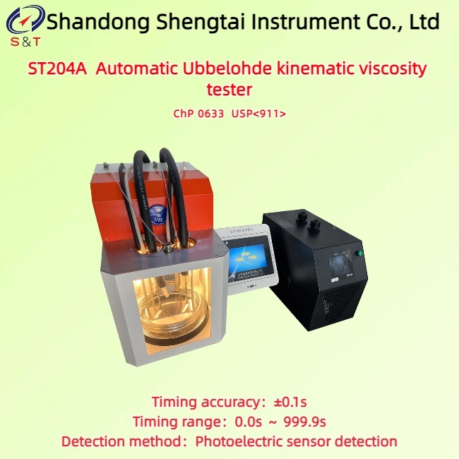 Auto Ubbelohde Kinematic Viscosity Analyzer Measurement 0.6 ~ 1000 Mm²/S USP<911>