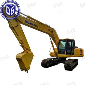 PC220-7 Использованный экскаватор Komatsu 22 тонны Японский оригинальный средний ползучий гидравлический экскаватор
