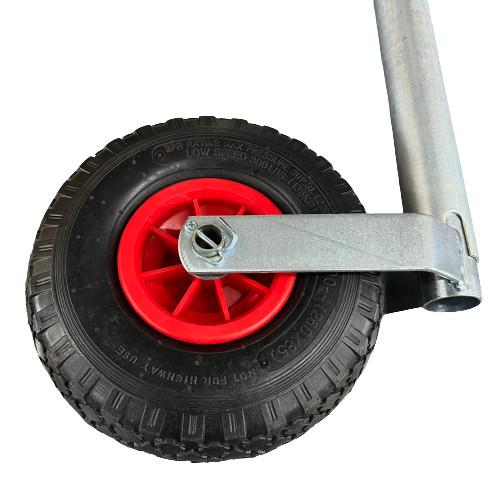 48mm Pneumatic Tyre  Trailer Jockey Wheel
