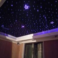O RF RGB remoto ilumina o painel de fibras do poliéster dos painéis de teto da estrela da fibra ótica para o cinema da casa