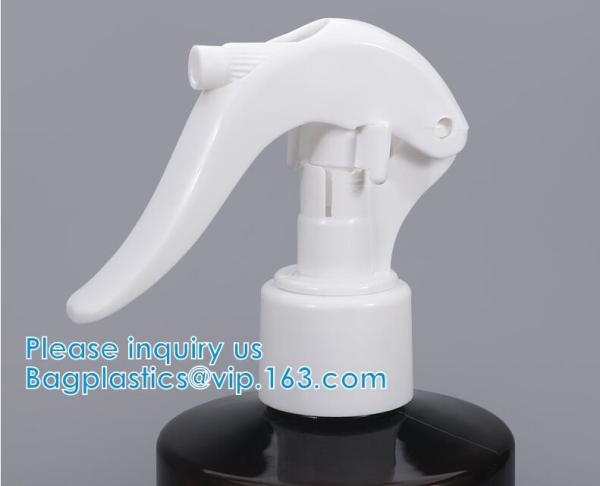 As garrafas plásticas do pulverizador, reusáveis para as mãos limpas, médico, desinfetam, esterilizam, desgaseificação, desinfetante, disinfector