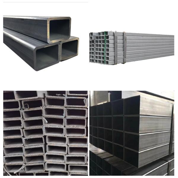 Hot Rolled Black Steel Square Tube/Rectangular Hollow Tubular Steel Pipe