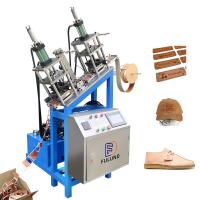 Machine à étiquettes de cuir d'écran tactile de PLC automatiquement pour des jeans