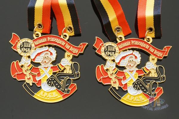 Custom Awards Your Design Festival soft enamel Metal Carnaval Medals, No MOQ