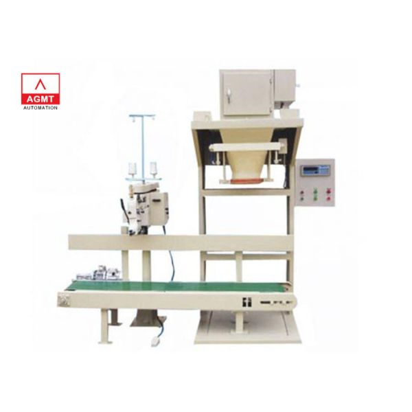 Semi-Automatic Bag Packing Machine with 10-50kg Weighing Range and 4 Load Cell for Precise Granule Packing