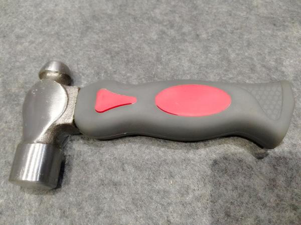 Drop forged steel Mini Ball Hammer(MB-A) with TPR handle and Polishing surface, durable and good price tools