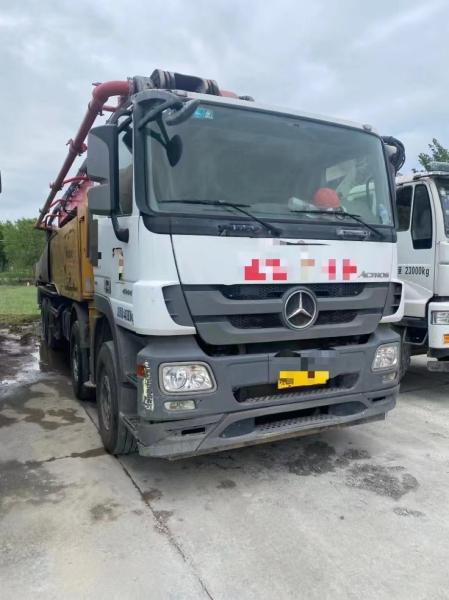 2019 Top Sy 56m Concrete Mounted Pump Batching Plant Structure utilisée et type de cylindre