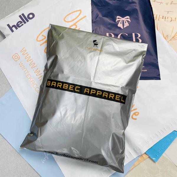 Holographic Metallic Foil Mailer Glitter Mailing Shipping Bags Metallic Rainbow Foil Self-Sealing Envelopes Courier