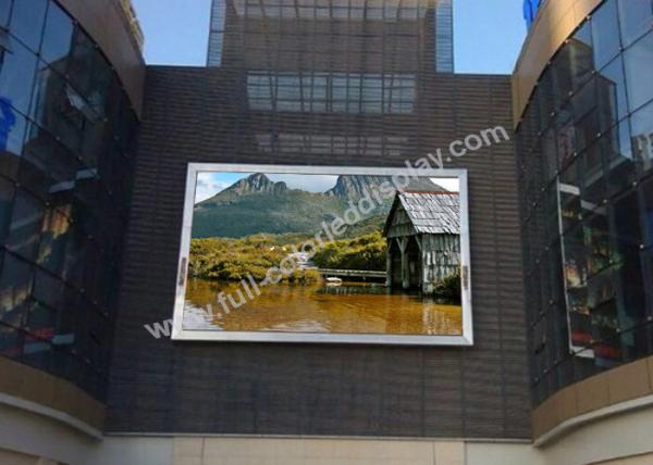P25 outside full color led digital electronic billboard for permanent installation