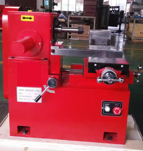 C9335A Dual-Face Turning And Manual / Auto Feeding Brake Lathe For Precision Result