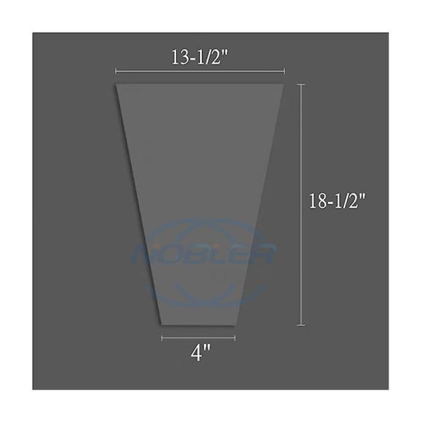 100 PCes florescem o celofane transparente do saco das luvas do ramalhete para a flor