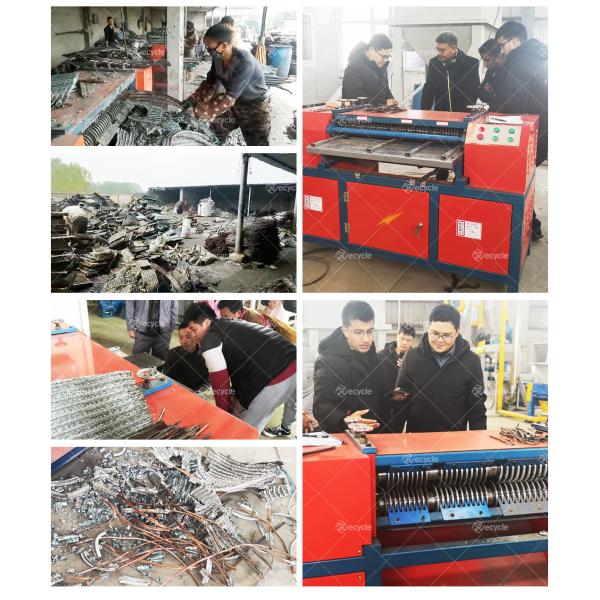 Машина для резки водяного бака автомобильного радиатора / Медная алюминиевая труба для отделения 7 кВт