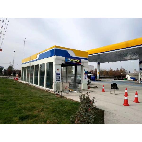 Полностью автоматическая машина для стирки автомобилей ExpressTunnel с 9 щетками конвейерной лентой для рынка Северной и Южной Америки