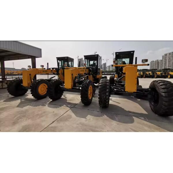 NIVO Road Machinery PY160N 160hp 12 Ton Mini Motor Grader Popular Grader Motor With Anti-rollover Cabin or Parts (Мини-моторный кладезь для дорожных машин NIVO с мощностью 160 л.с.