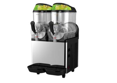 110V Slushy Machine 10L Margarita Frozen Drink Maker 600W Automatic Clean Day and Night Modes for Supermarkets Cafes Res