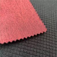 100 que le débardeur de polyester a collé le tissu 75D 350gsm 150cm imperméabilisent protégeant du vent