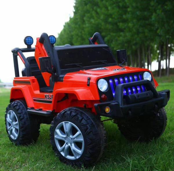 Bateria Alimentada Ride Outdoor On Toy Car para Crianças Assentos Duplos 12V Elétrico 118 * 69 * 79cm