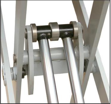 Industrial Vehicle Scissor Lift Height 1000mm Easy Installation Table Width 510mm