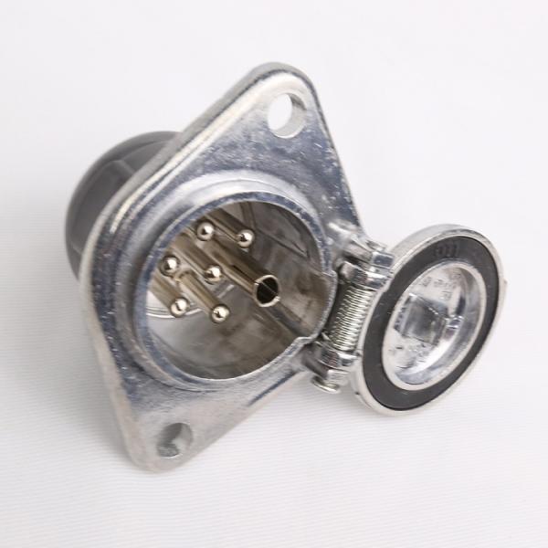 Aluminum Trailer Socket Automotive Trailer Connectors Seven Pins With Metal Shell