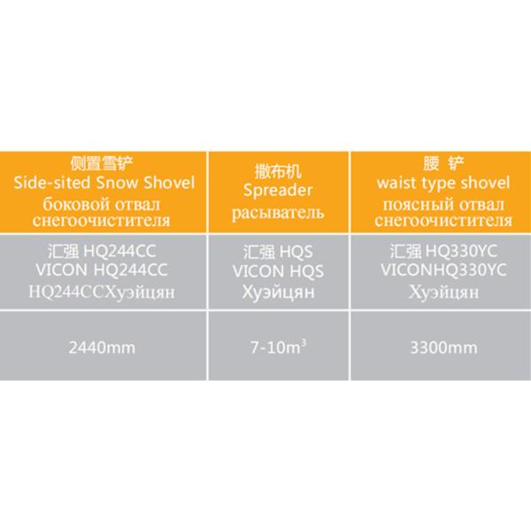 ISO Standard Snow Removal Equipment / Snow Removal Tractor JYJ5257TCXE