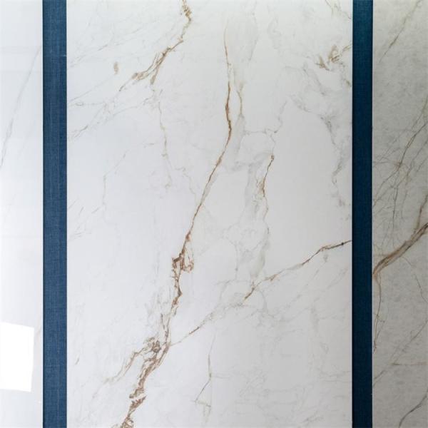 9mm Thick Top Grade 3A Porcelain Shower Wall Tiles 3D Digital Inkjet Printing